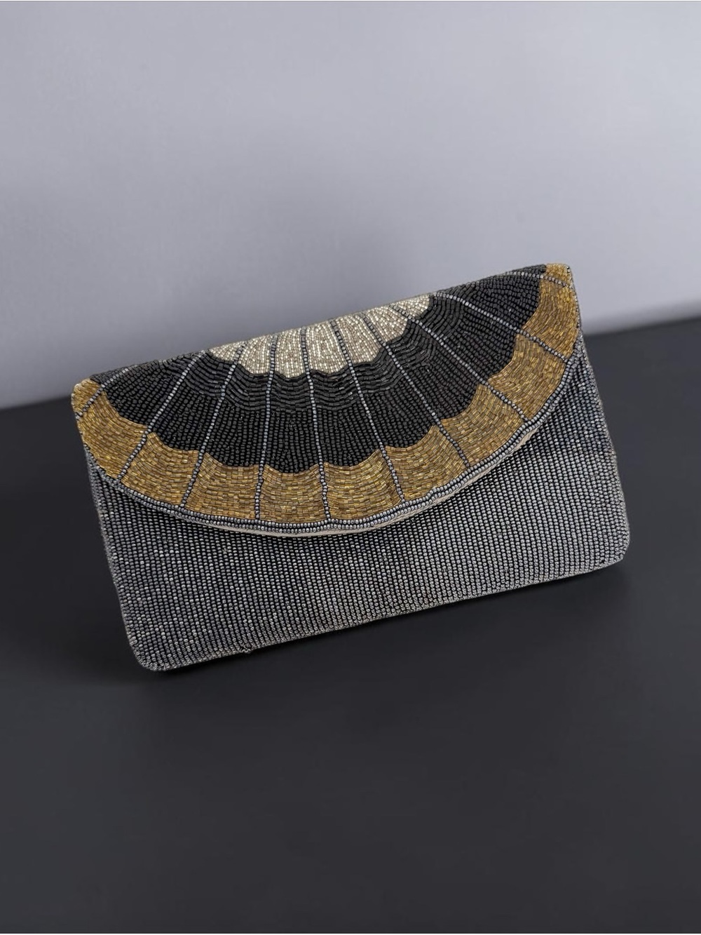 Vintage Beaded Clutch